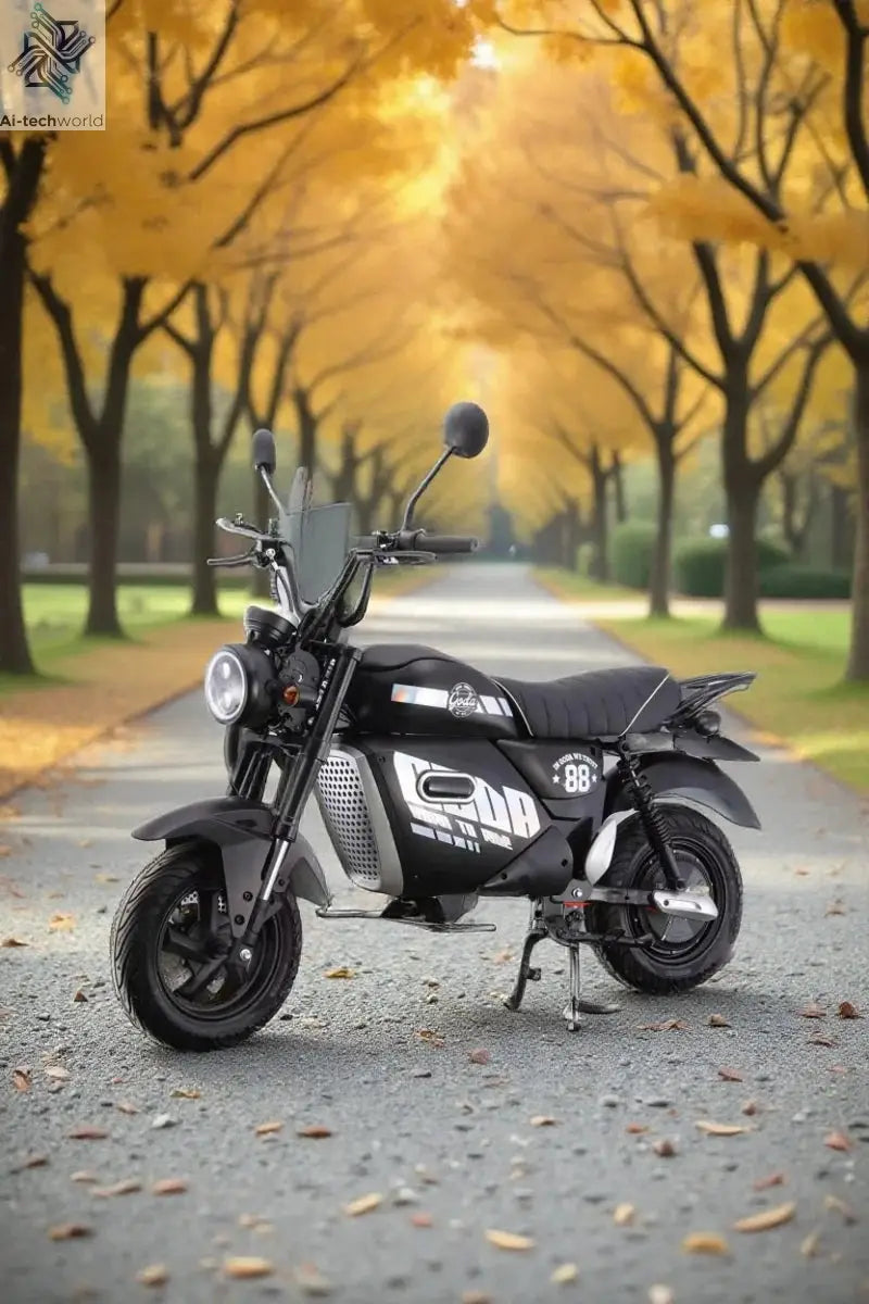 M3 Electric Motorcycle - 72V High-Power, Long-Range, 2-Seater Retro E-Motorcycle - Ai-TechWorld