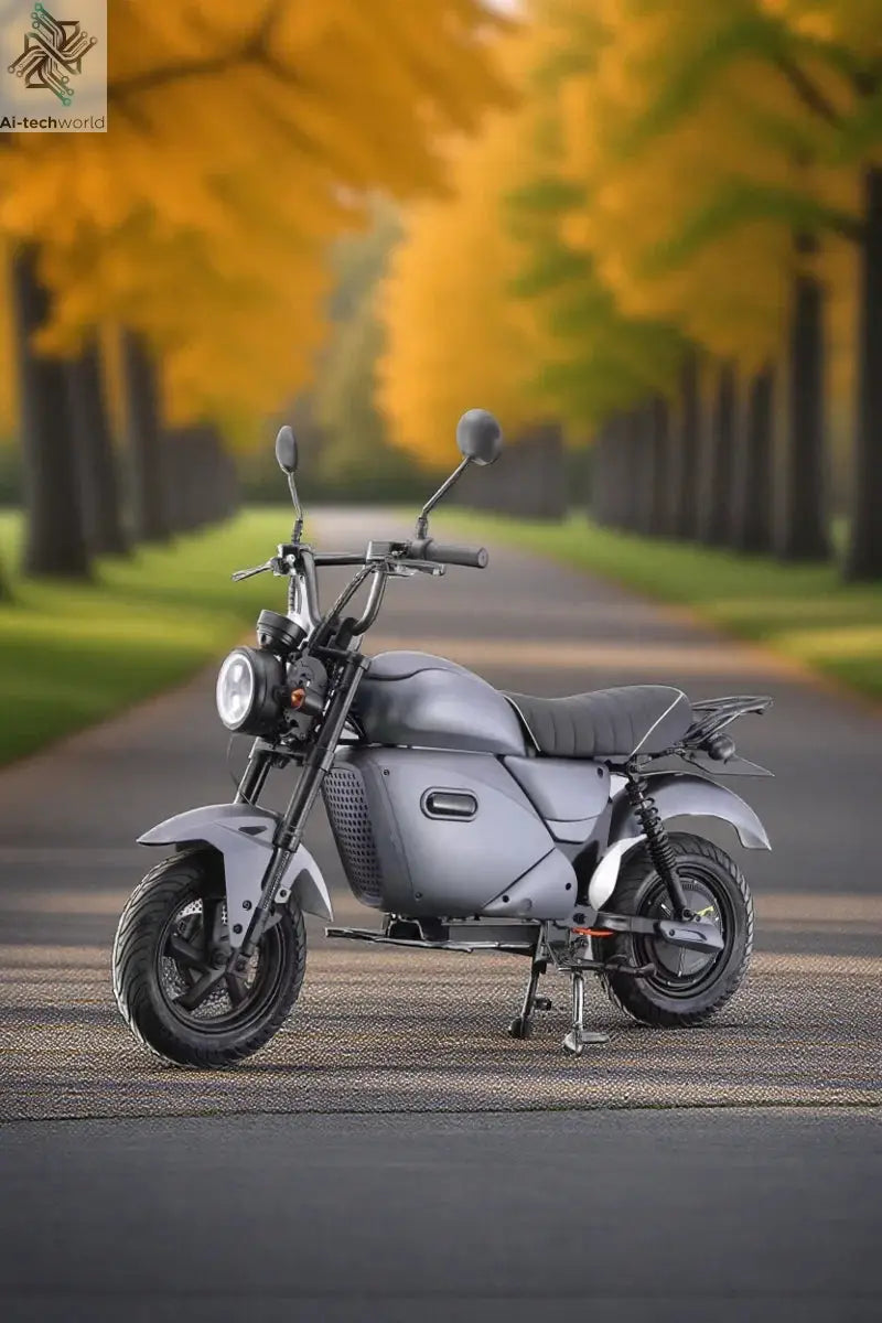M3 Electric Motorcycle - 72V High-Power, Long-Range, 2-Seater Retro E-Motorcycle - Ai-TechWorld
