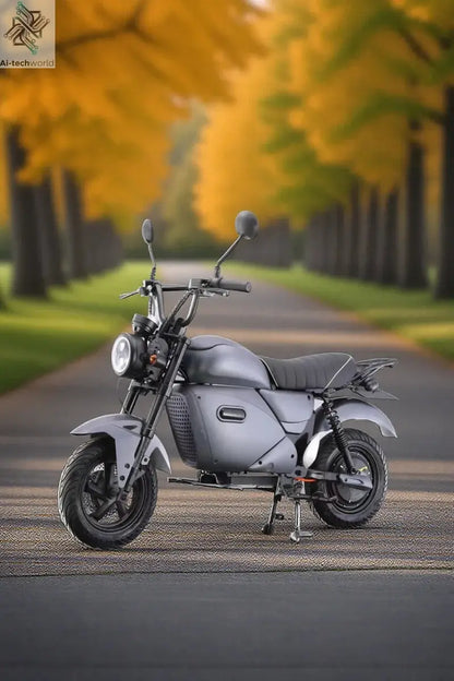 M3 Electric Motorcycle - 72V High-Power, Long-Range, 2-Seater Retro E-Motorcycle - Ai-TechWorld