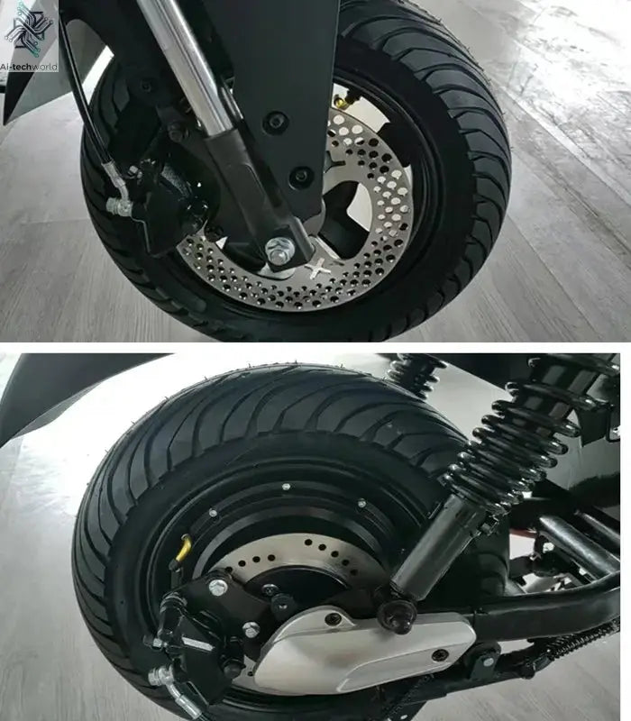 M3 Electric Motorcycle - 72V High-Power, Long-Range, 2-Seater Retro E-Motorcycle - Ai-TechWorld