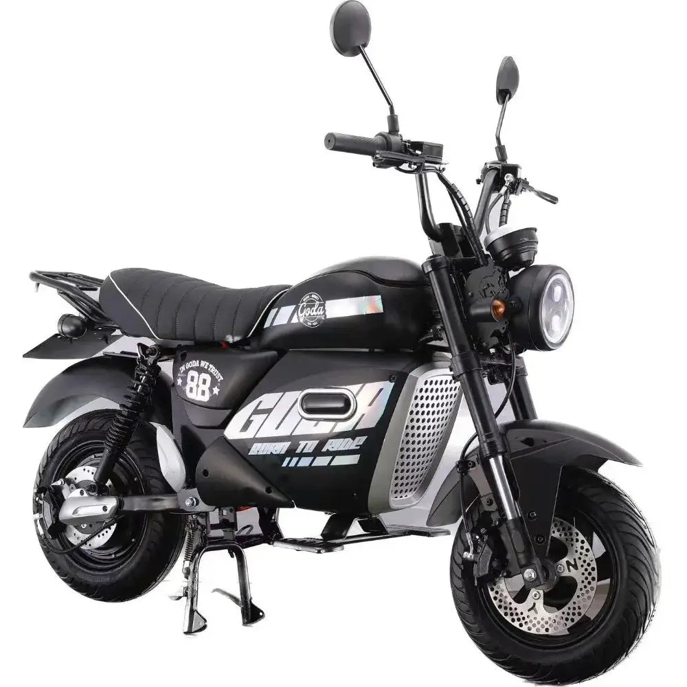 M3 Electric Motorcycle - 72V High-Power, Long-Range, 2-Seater Retro E-Motorcycle - Ai-TechWorld
