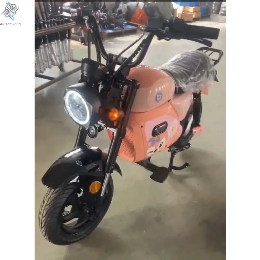 M3 Electric Motorcycle - 72V High-Power, Long-Range, 2-Seater Retro E-Motorcycle - Ai-TechWorld