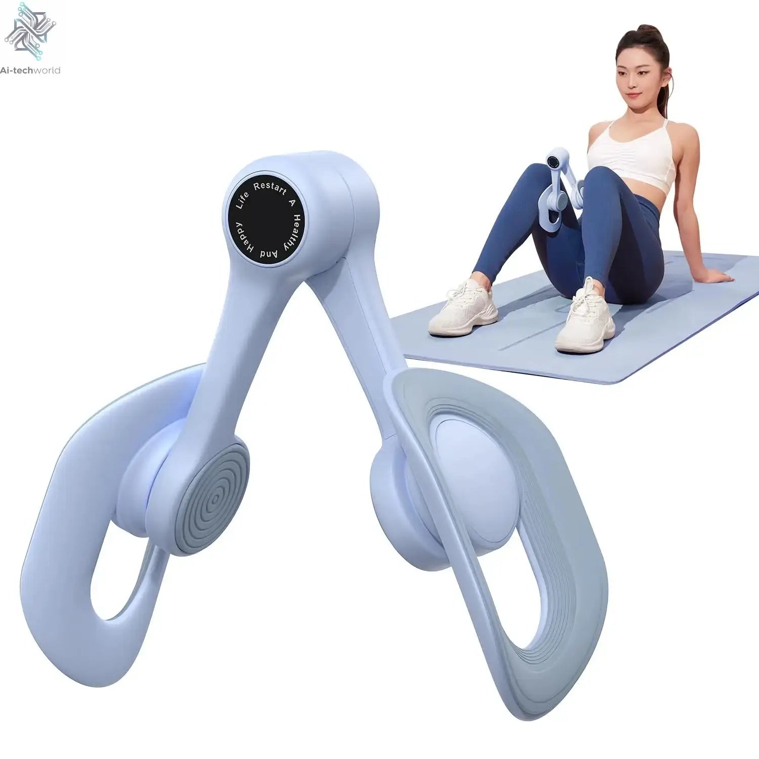 MERACH Thigh Trainer Pelvic Floor Muscle Trainer/Inner Thigh Exercise Workout Equipment Pilates Pelvic Floor Strengthen Device - Ai-TechWorld