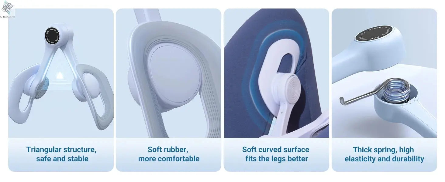 MERACH Thigh Trainer Pelvic Floor Muscle Trainer/Inner Thigh Exercise Workout Equipment Pilates Pelvic Floor Strengthen Device - Ai-TechWorld