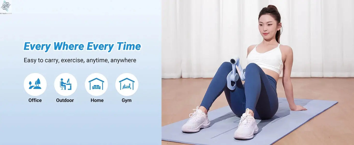 MERACH Thigh Trainer Pelvic Floor Muscle Trainer/Inner Thigh Exercise Workout Equipment Pilates Pelvic Floor Strengthen Device - Ai-TechWorld