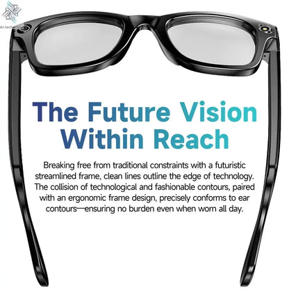 MIJA 4K 800W Camera AI Glasses Color-Changing Smart Translation Glasses Photo Video Recording Waterproof Call Smart Sunglasses Ai-TechWorld 