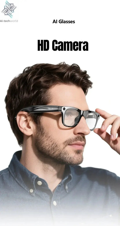 MIJIA 6K HD AI Smart Glasses Photochromic Multifunction Bluetooth Calling Voice Assistant Music Player Translate Camera 2026 Ai-TechWorld 