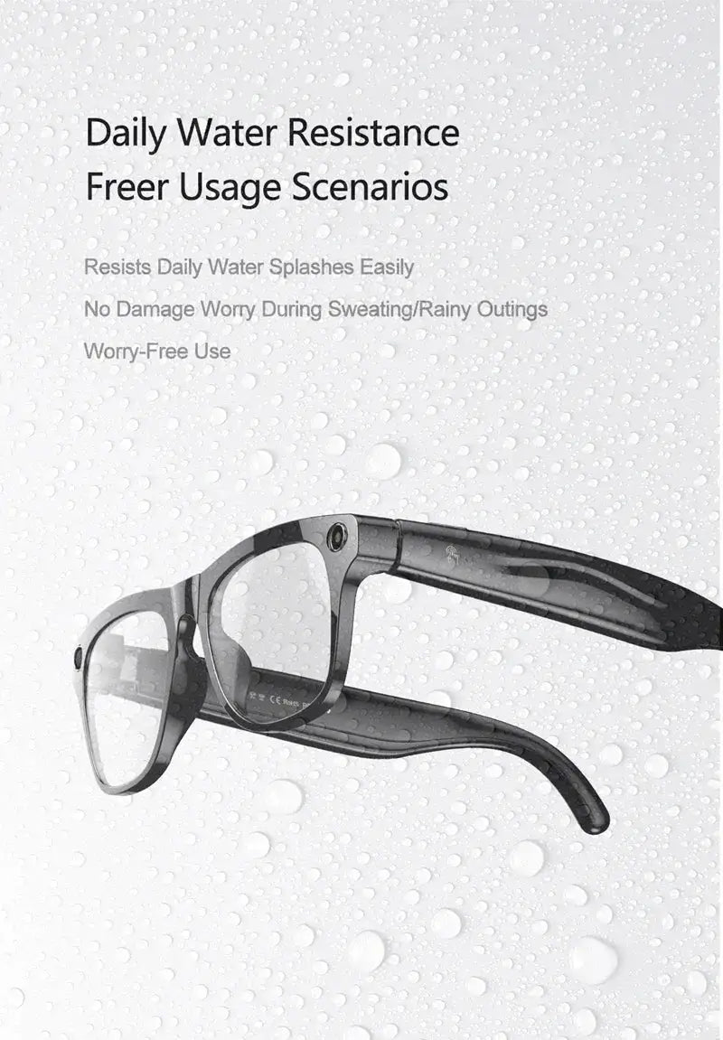 MIJIA 6K HD AI Smart Glasses Photochromic Multifunction Bluetooth Calling Voice Assistant Music Player Translate Camera 2026 Ai-TechWorld 