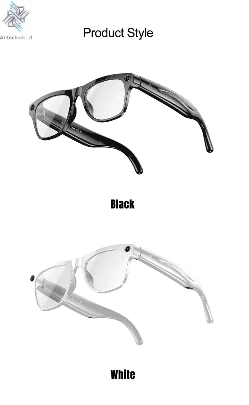 MIJIA 6K HD AI Smart Glasses Photochromic Multifunction Bluetooth Calling Voice Assistant Music Player Translate Camera 2026 Ai-TechWorld 