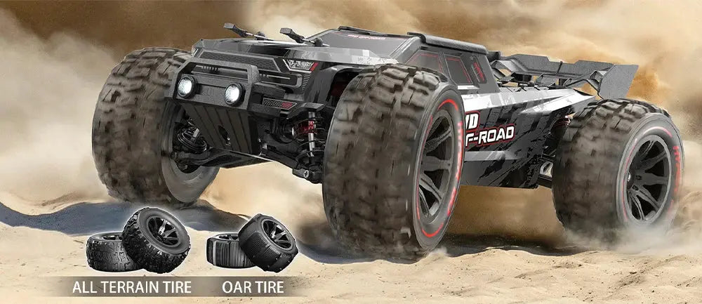 MJX 14209 14210 V3.0 1/14 RC Car 75km/h Brushless Hyper Go 2.4G Remote Control 4WD Off-road Racing RC Truck Electric Hobby Toy Ai-TechWorld 