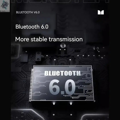 MONSTER AC530 Earphones Bluetooth 6.0 IPX5 Waterproof Double Fold Ear Hanging Bone Conduction Sports Running Headphones Gifts - Ai-TechWorld