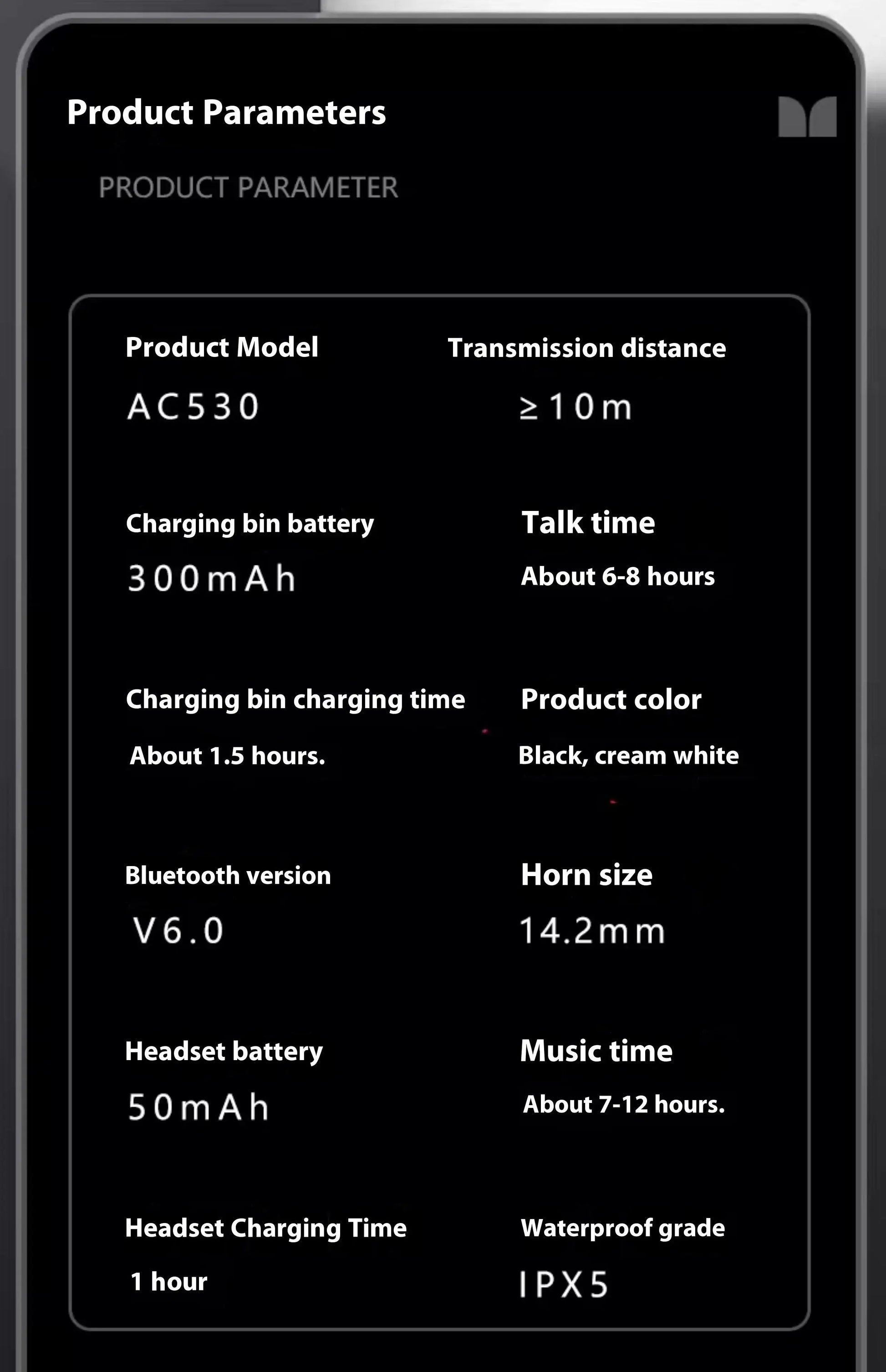 MONSTER AC530 Earphones Bluetooth 6.0 IPX5 Waterproof Double Fold Ear Hanging Bone Conduction Sports Running Headphones Gifts - Ai-TechWorld
