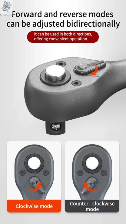 MOVECRAB Digital Torque Wrench 1.5-340N.m with Preset Values 2% Accuracy Buzzer and LED Flash Notification Ai-TechWorld 