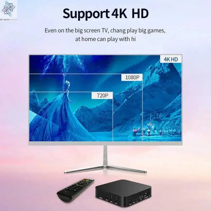 MXQ PRO TV BOX Android S905L 2.4G&5G WiFi Original Quad Core Youtube Media Player Mxq Pro 4K Set Top Box IPTV Netflix YouTube Ai-TechWorld 
