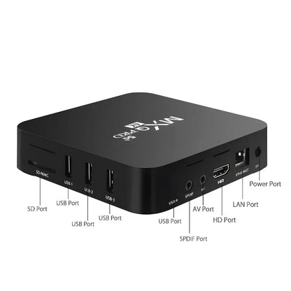 MXQ PRO TV BOX Android S905L 2.4G&5G WiFi Original Quad Core Youtube Media Player Mxq Pro 4K Set Top Box IPTV Netflix YouTube Ai-TechWorld 