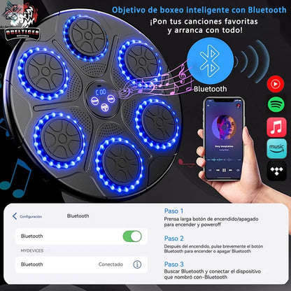 Machine Smart Bluetooth Wall - Mounted Music Boxing Trainer - Ai - TechWorld