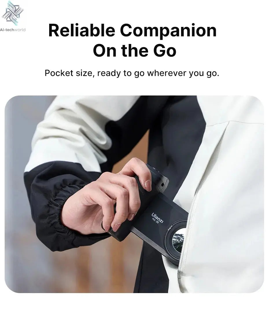 MagSafe Bluetooth Selfie Handle Grip Camera Shutter Stabilizer for Smartphones Ai-TechWorld 