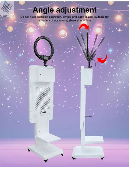 Magic Mirror Photobooth Machine LCD Touch Screen Wedding Party DSLR Selfie Photo Booth with Free Software Ai-TechWorld 