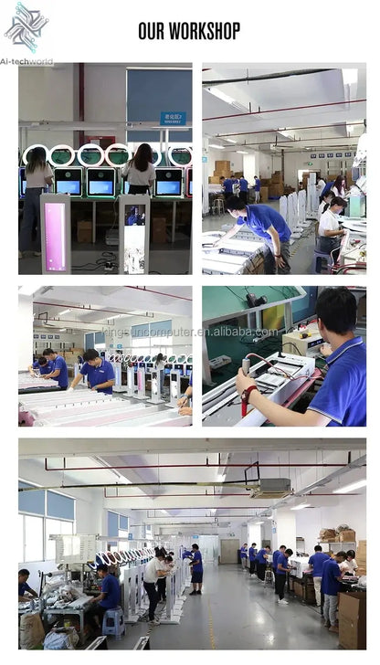 Magic Mirror Photobooth Machine LCD Touch Screen Wedding Party DSLR Selfie Photo Booth with Free Software Ai-TechWorld 