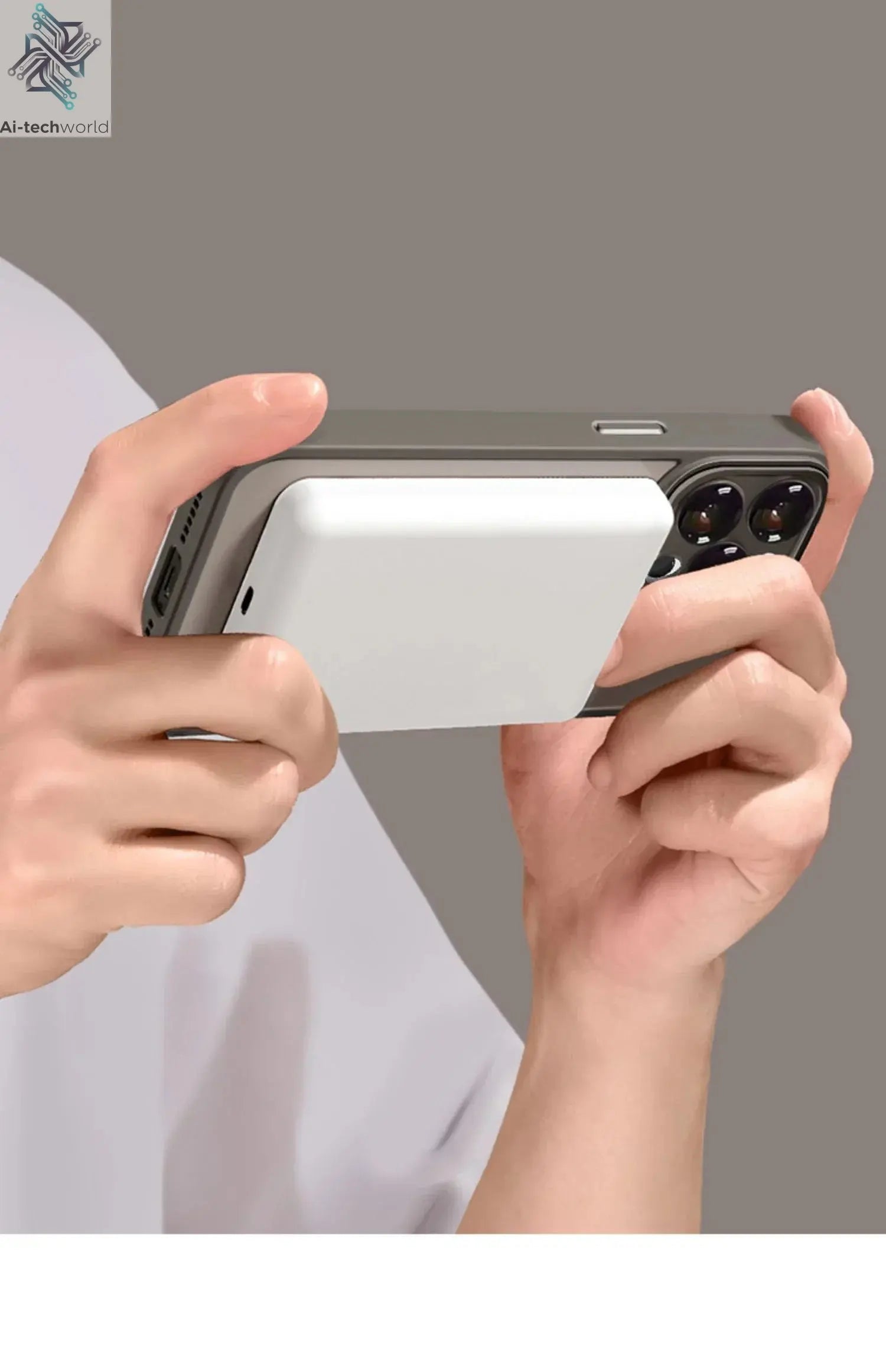 Magnetic Luxury Matte Translucent Armor Shockproof Case For iPhone Ai-TechWorld 