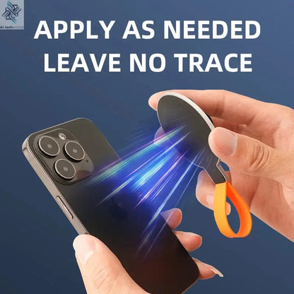 Magnetic Phone Holder Super Strong Suction Silicone Phone Case Grip Stand Holder Ai-TechWorld 