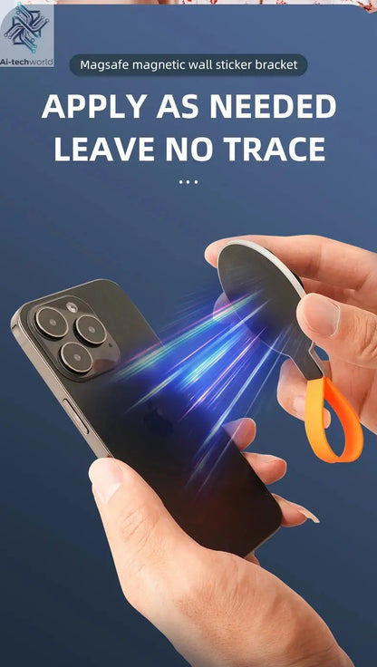 Magnetic Phone Holder Super Strong Suction Silicone Phone Case Grip Stand Holder Ai-TechWorld 