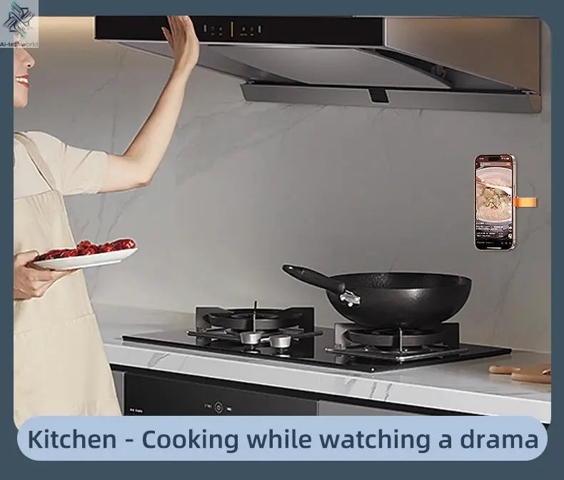 Magnetic Phone Holder Super Strong Suction Silicone Phone Case Grip Stand Holder Ai-TechWorld 