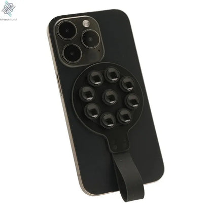 Magnetic Phone Holder Super Strong Suction Silicone Phone Case Grip Stand Holder Ai-TechWorld 