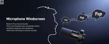 Maono PD300X Dynamic Microphone XLR USB Podcast Recording Mic 192kHz24bit for Content Creation Home Audio Studio Noise Reduction Ai-TechWorld 