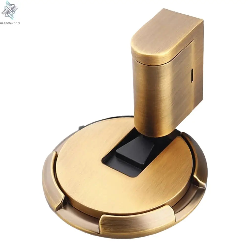 Mechanical No Drilling Door Stopper Keep Door Open Magnetic Door Stopper Heavy Duty No Drill Door Stopper for Office Home Garage Ai-TechWorld 