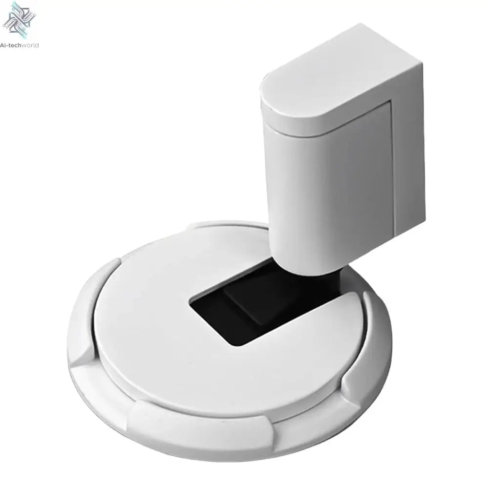 Mechanical No Drilling Door Stopper Keep Door Open Magnetic Door Stopper Heavy Duty No Drill Door Stopper for Office Home Garage Ai-TechWorld 