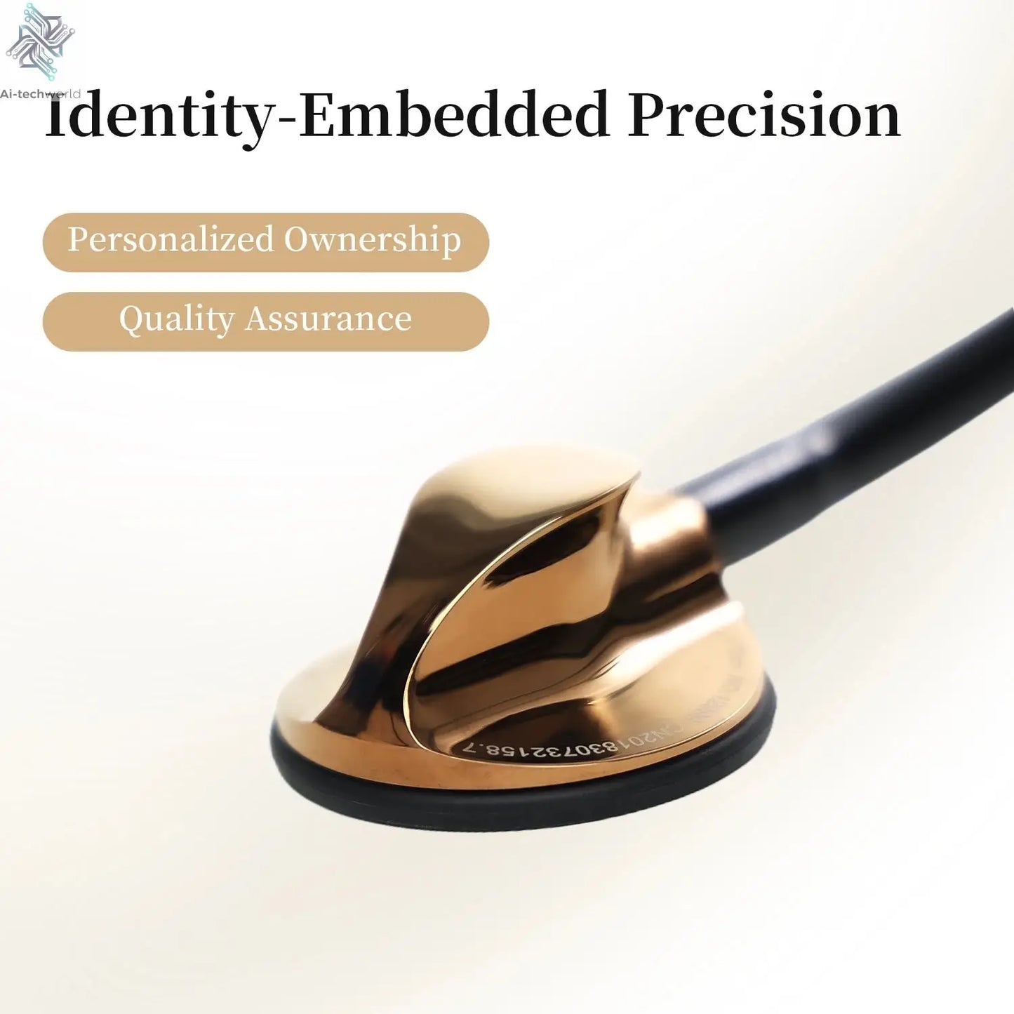 Medical Master Single Head Stethoscope Tunable Diaphragm Stethoscope Estetoscopio for Nurses Doctor For Littmann Health Care Ai-TechWorld 