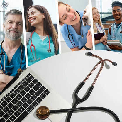 Medical Master Single Head Stethoscope Tunable Diaphragm Stethoscope Estetoscopio for Nurses Doctor For Littmann Health Care Ai-TechWorld 
