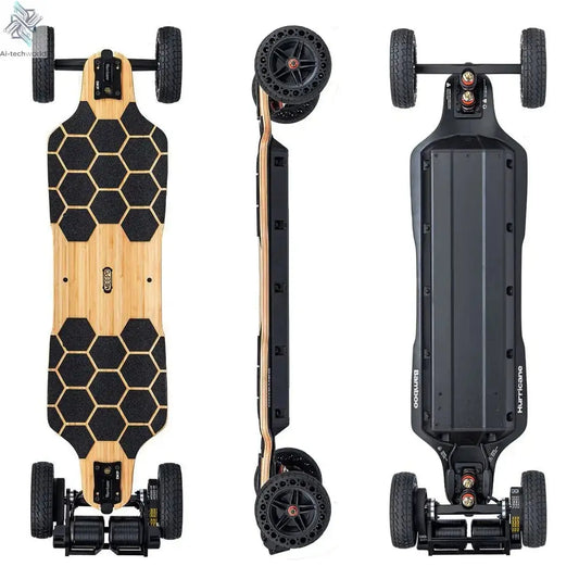 Meepo Rover 4x4 Off-Road Electric Scooter, Remote Control Dual-Drive 300lbs, All-Terrain Adults, Electric skateboard Ai-TechWorld