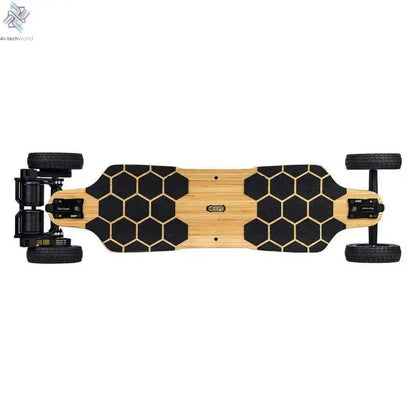 Meepo Rover 4x4 Off-Road Electric Scooter, Remote Control Dual-Drive 300lbs, All-Terrain Adults, Electric skateboard Ai-TechWorld