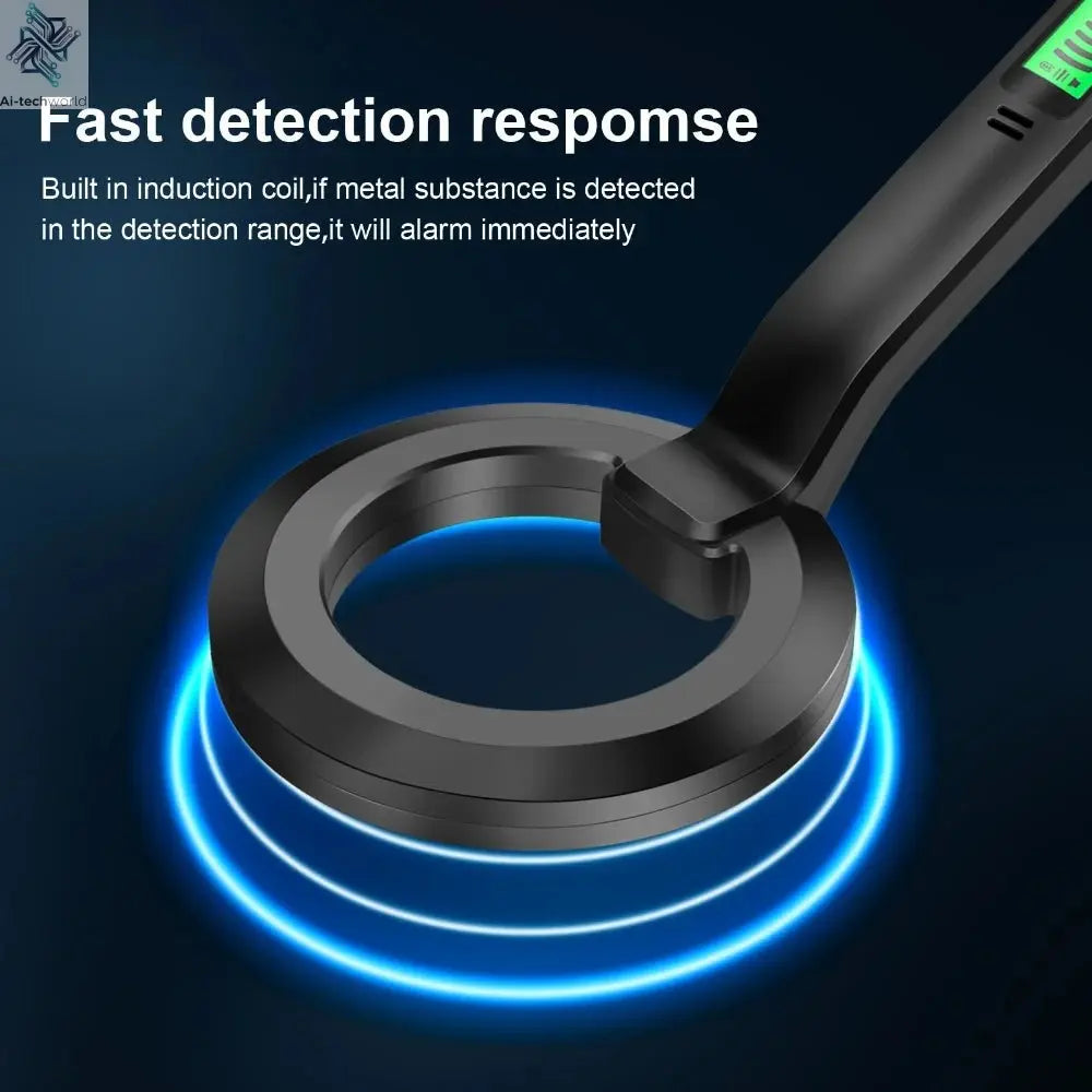 Metal Detector IP66 Waterproof Portable High Sensitivity Metal Detector Underground UnderwaterMultipurpose Metal Finder - Ai - TechWorld
