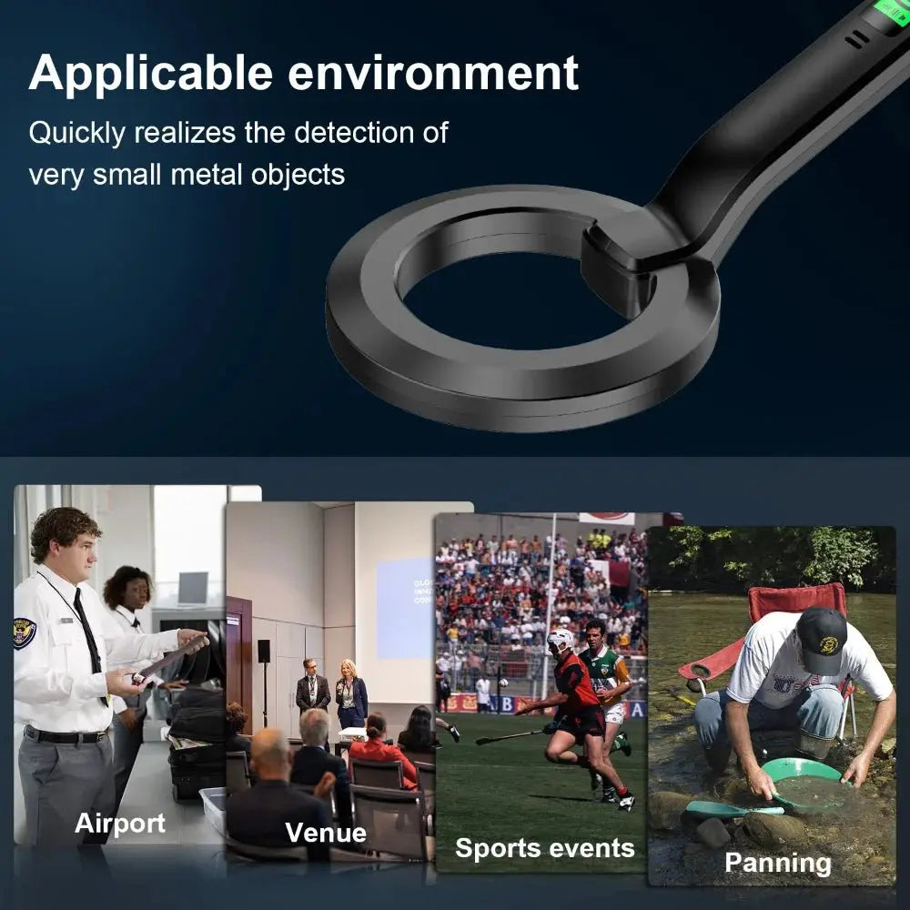 Metal Detector IP66 Waterproof Portable High Sensitivity Metal Detector Underground UnderwaterMultipurpose Metal Finder - Ai - TechWorld