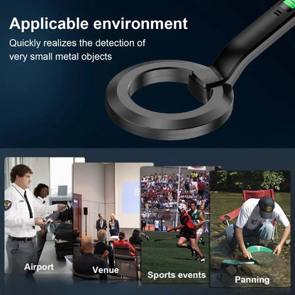 Metal Detector IP66 Waterproof Portable High Sensitivity Metal Detector Underground UnderwaterMultipurpose Metal Finder - Ai - TechWorld
