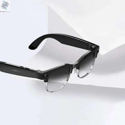 Mijia 4K HD Color Changing AI Smart Glasses 800W Pixel Camera Bluetooth Call Voice Assistant Control Smart Sports Glasses Ai-TechWorld 