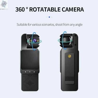 Mini Action Camera WIFI IP65 Waterproof Action Camera 1.54 Inch 1080 HD Sports Camera Chest Worn Video Recorder Cycling Vlogging Ai-TechWorld 