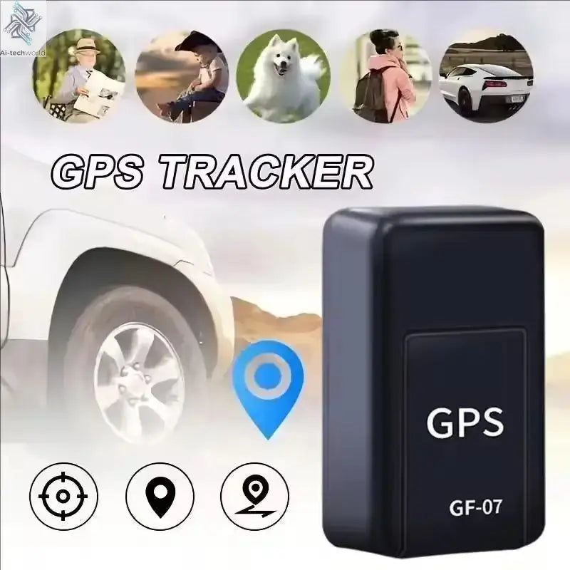Mini Gps Locator Position App Gf07 Car Gps Tracker Magnetic Vehicle Gps Locator Anti-Lost Anti-Theft Alarm Gps Tracking Device Ai-TechWorld 