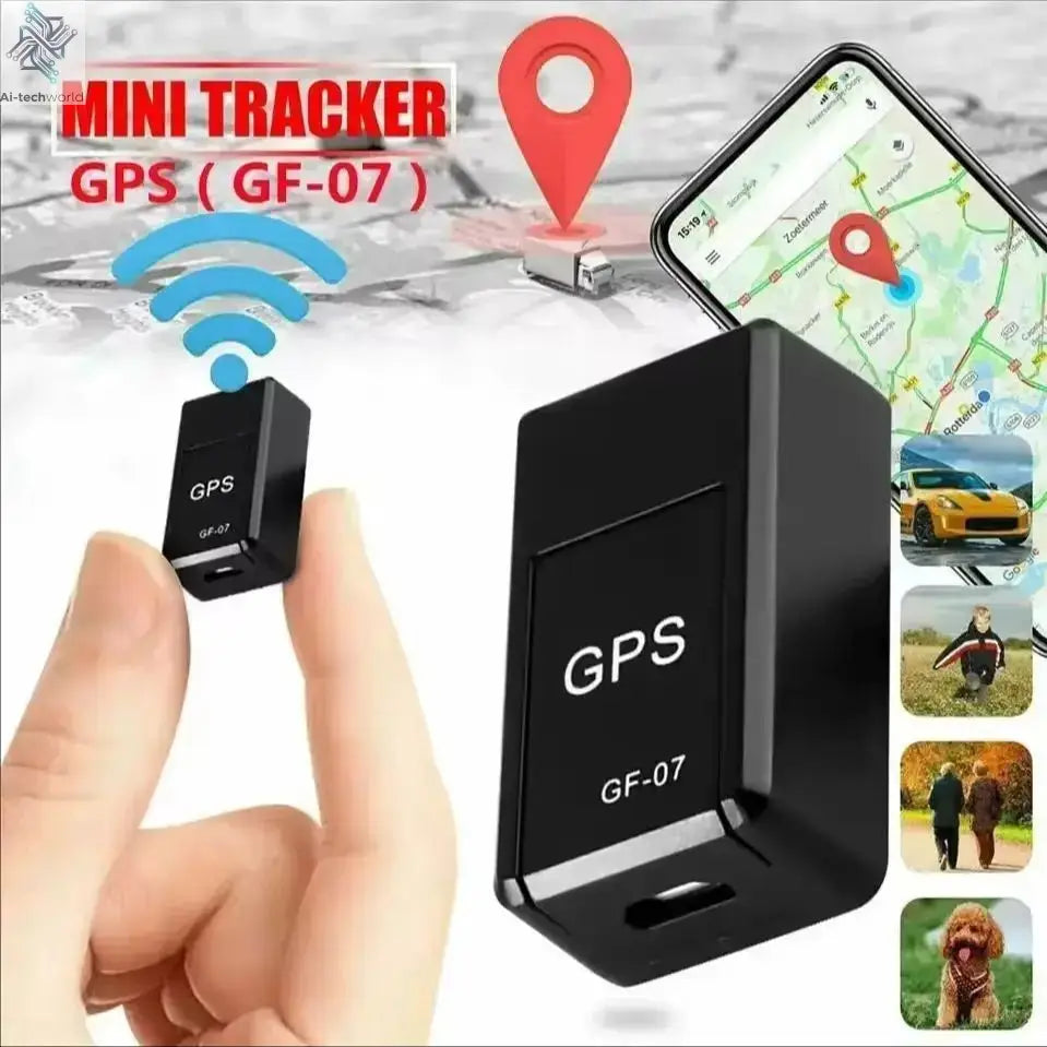 Mini Gps Locator Position App Gf07 Car Gps Tracker Magnetic Vehicle Gps Locator Anti-Lost Anti-Theft Alarm Gps Tracking Device Ai-TechWorld 