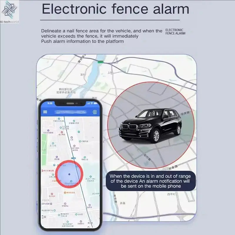 Mini Gps Locator Position App Gf07 Car Gps Tracker Magnetic Vehicle Gps Locator Anti-Lost Anti-Theft Alarm Gps Tracking Device Ai-TechWorld 