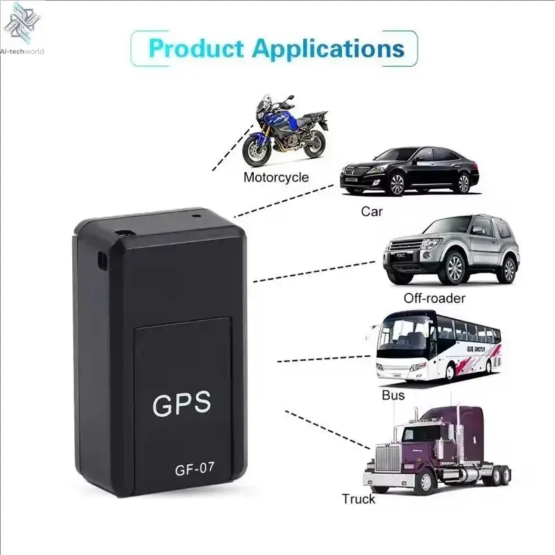 Mini Gps Locator Position App Gf07 Car Gps Tracker Magnetic Vehicle Gps Locator Anti-Lost Anti-Theft Alarm Gps Tracking Device Ai-TechWorld 