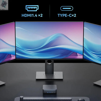 Mini PC Windows 11 Intel Core i9 8950HK 16GB DDR4 512GB 1TB SSD PC Gamer Computer Dual WIFI 6 BT5.2 4K HD Mini Gaming Pc Desktop Ai-TechWorld 