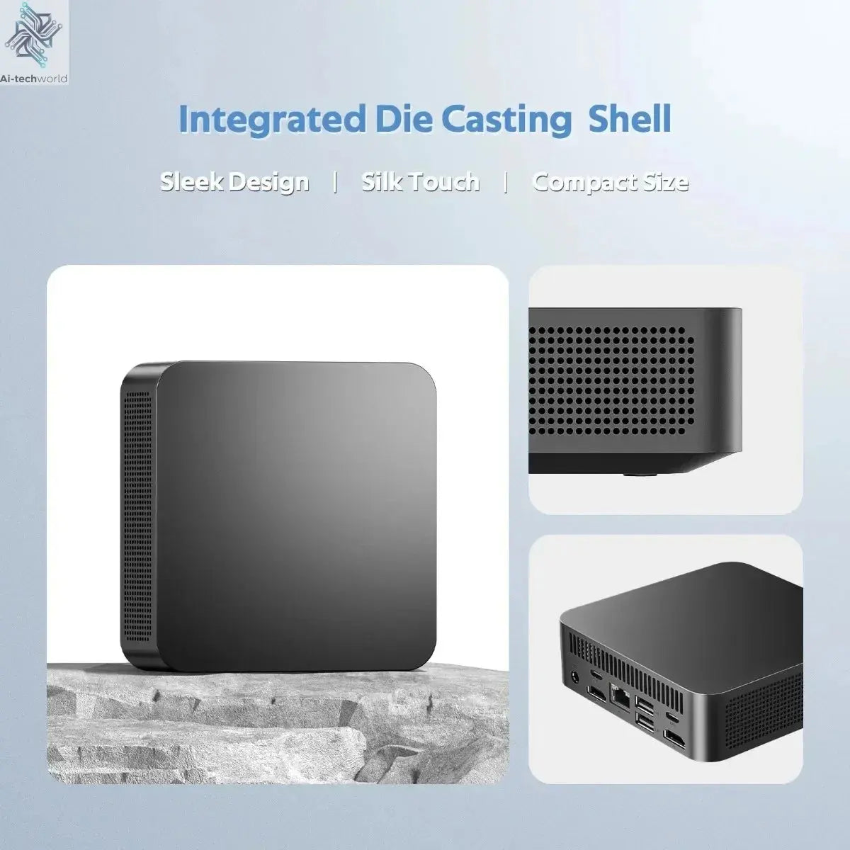 Mini PC Windows 11 Intel Core i9 8950HK 16GB DDR4 512GB 1TB SSD PC Gamer Computer Dual WIFI 6 BT5.2 4K HD Mini Gaming Pc Desktop Ai-TechWorld 