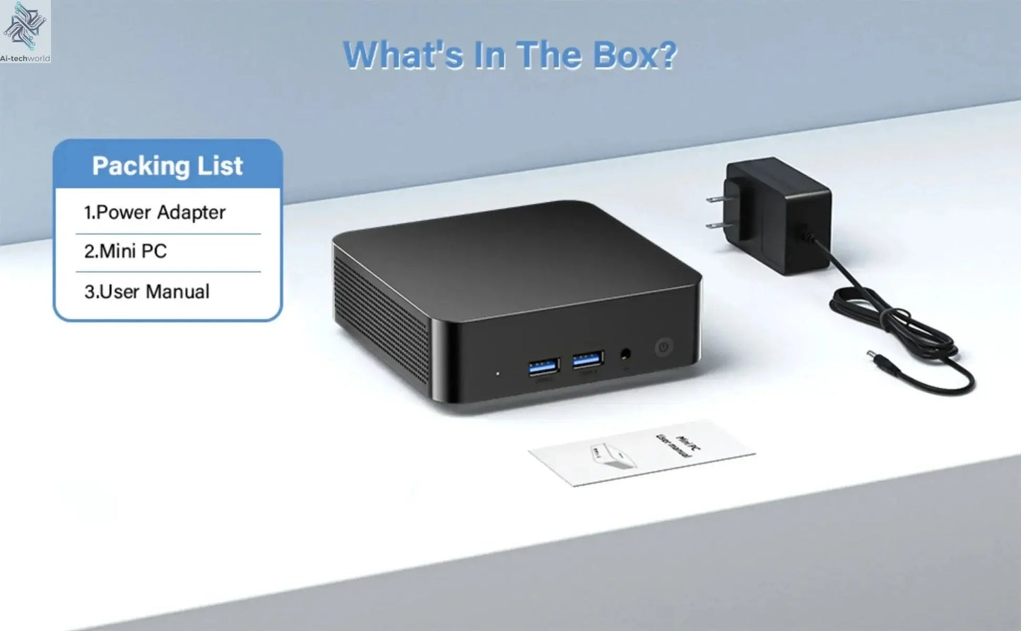 Mini PC Windows 11 Intel Core i9 8950HK 16GB DDR4 512GB 1TB SSD PC Gamer Computer Dual WIFI 6 BT5.2 4K HD Mini Gaming Pc Desktop Ai-TechWorld 
