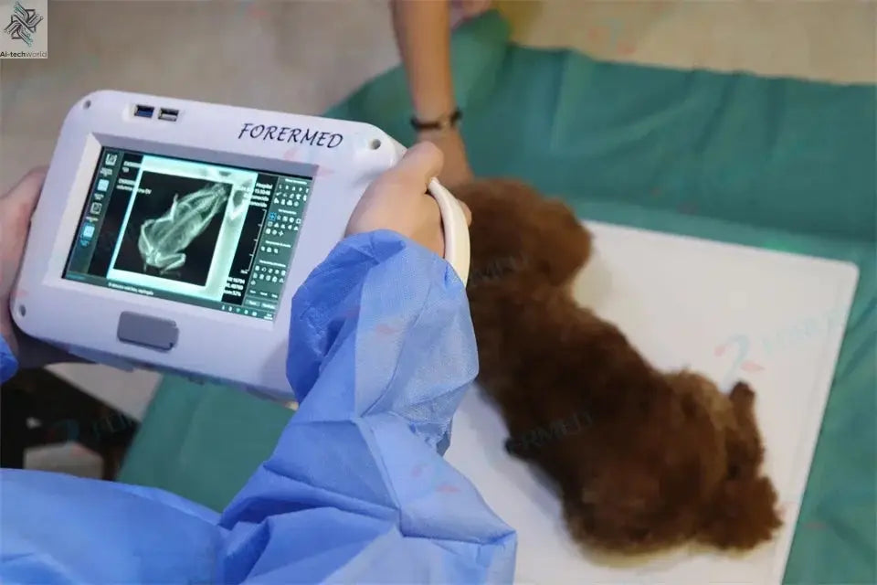 Mini Portable X Ray Machine Veterinary X Ray Machine Vet Digital X-ray Inspection Machine For Dog Cat Ai-TechWorld 