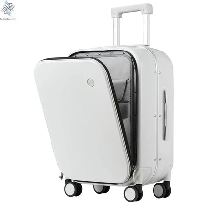 Mixi Patent Design Aluminum Frame Suitcase Carry On Rolling Luggage Beautiful Boarding Cabin 18 20 24 Inch M9260 Ai-TechWorld 