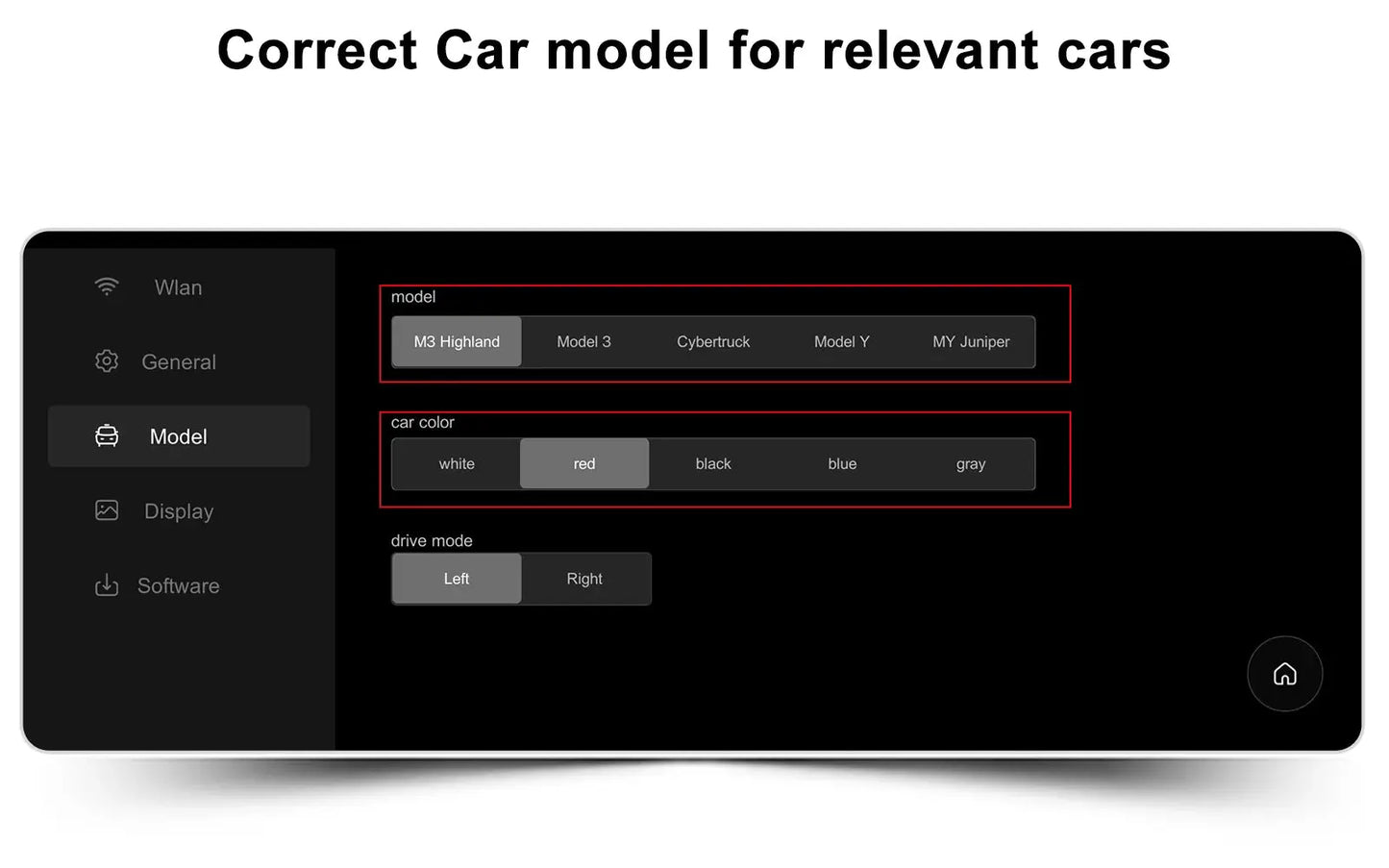 Model 3 Hud for Tesla Y Juniper Head Up Display Highland Instrument Cluster Air vent Dash Front Screen Camera Driver Monitor Ai-TechWorld 